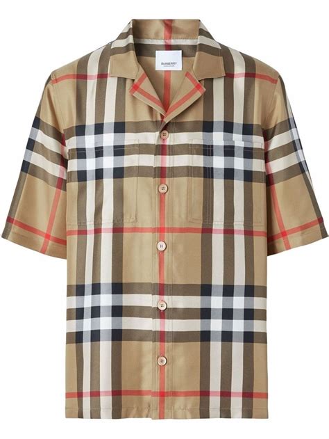 burberry brit camicia uomo quadri|Burberry Camicia a Quadri .